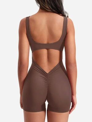 Women's Slim Hip-Lifting Yoga Jumpsuit