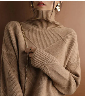 Knitwear Autumn And Winter Long-sleeved Outer Wear Bottoming Shirt