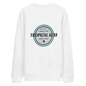 Men's Tropical Seas 80’s Eco Sweatshirt