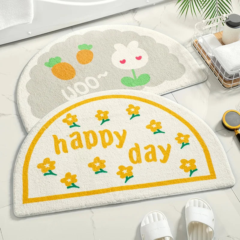 Non-Slip Soft Floor Mats Rugs For Bathroom Door