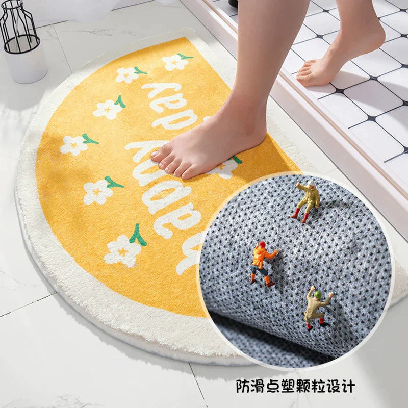 Non-Slip Soft Floor Mats Rugs For Bathroom Door