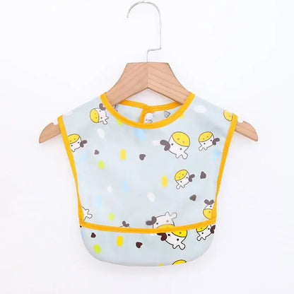 Baby Kids Long Sleeve Scarf Waterproof Apron