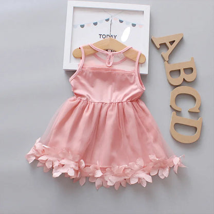 Flower Fairy Baby Girl Party Dresses