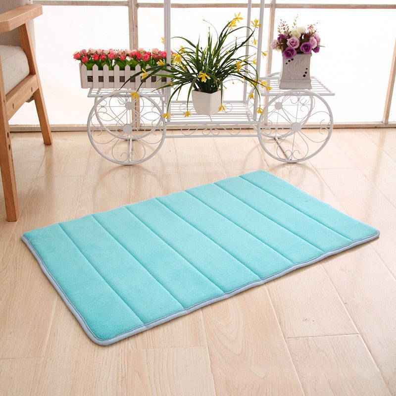 Super Absorbent Memory Foam Bathroom Rug