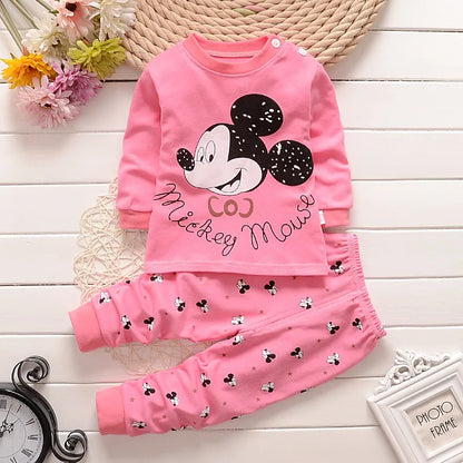 Cotton Baby Girl Sleepwear Suits