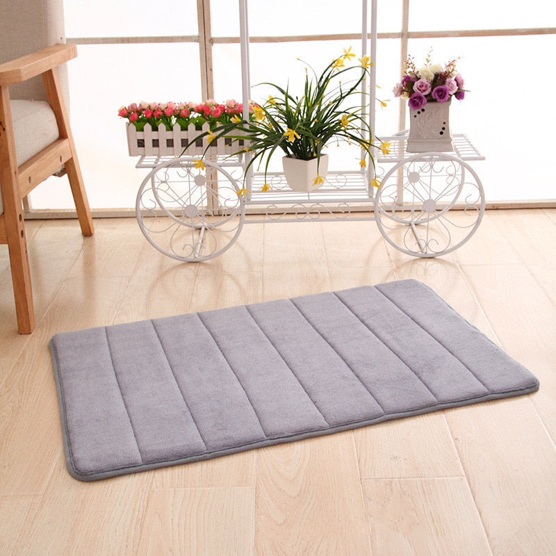 Super Absorbent Memory Foam Bathroom Rug