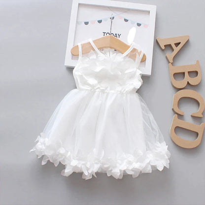 Flower Fairy Baby Girl Party Dresses