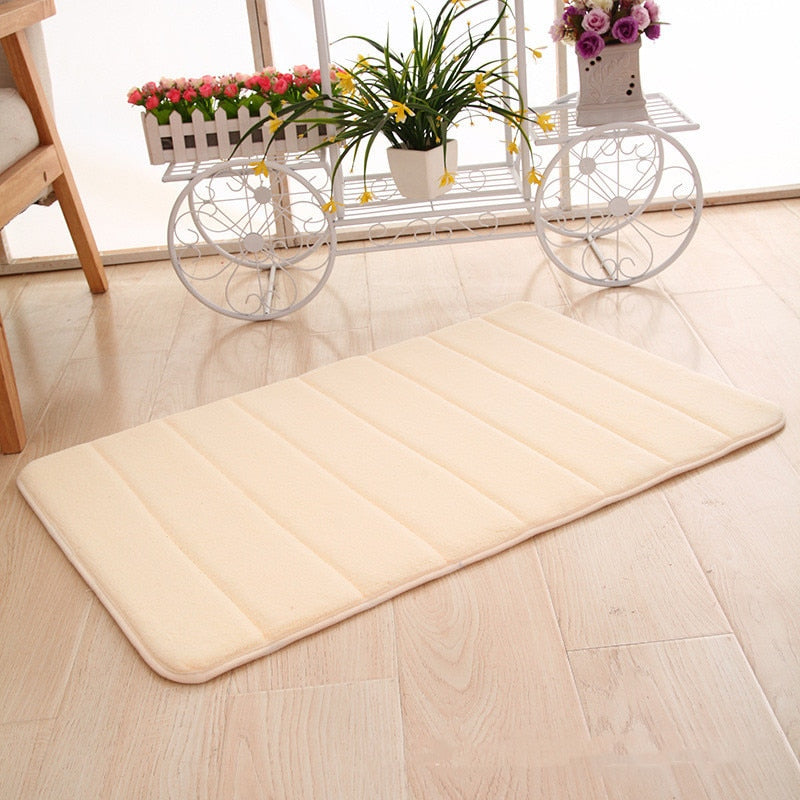 Super Absorbent Memory Foam Bathroom Rug