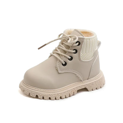 Toddlers/Kids Boots Winter-Warm-Thick-Cotton Shoe