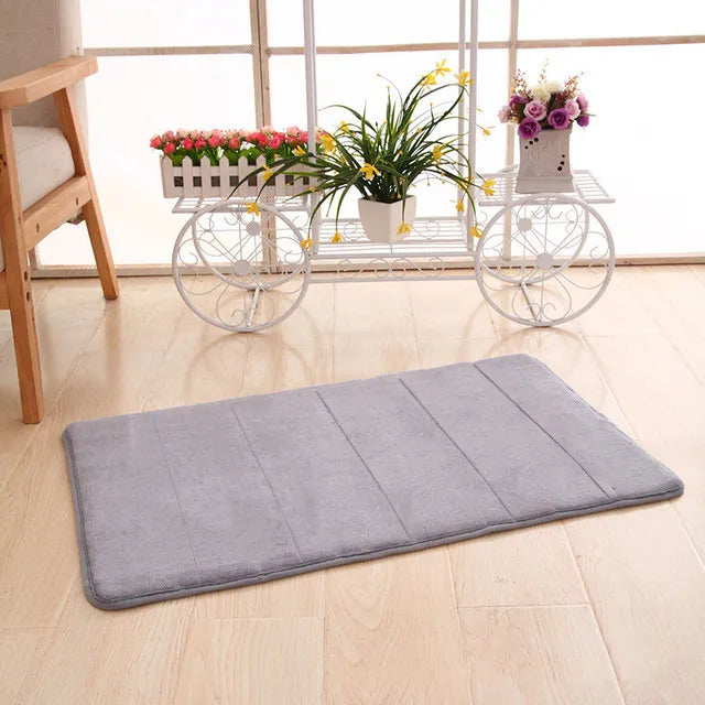 Super Absorbent Memory Foam Bathroom Rug