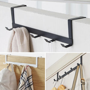 Hooks Over The Door Bathroom Organizer Rack