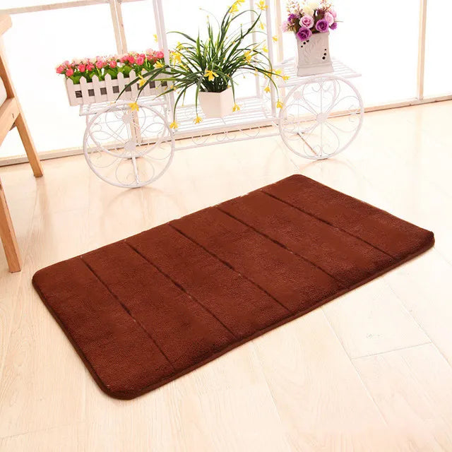 Super Absorbent Memory Foam Bathroom Rug