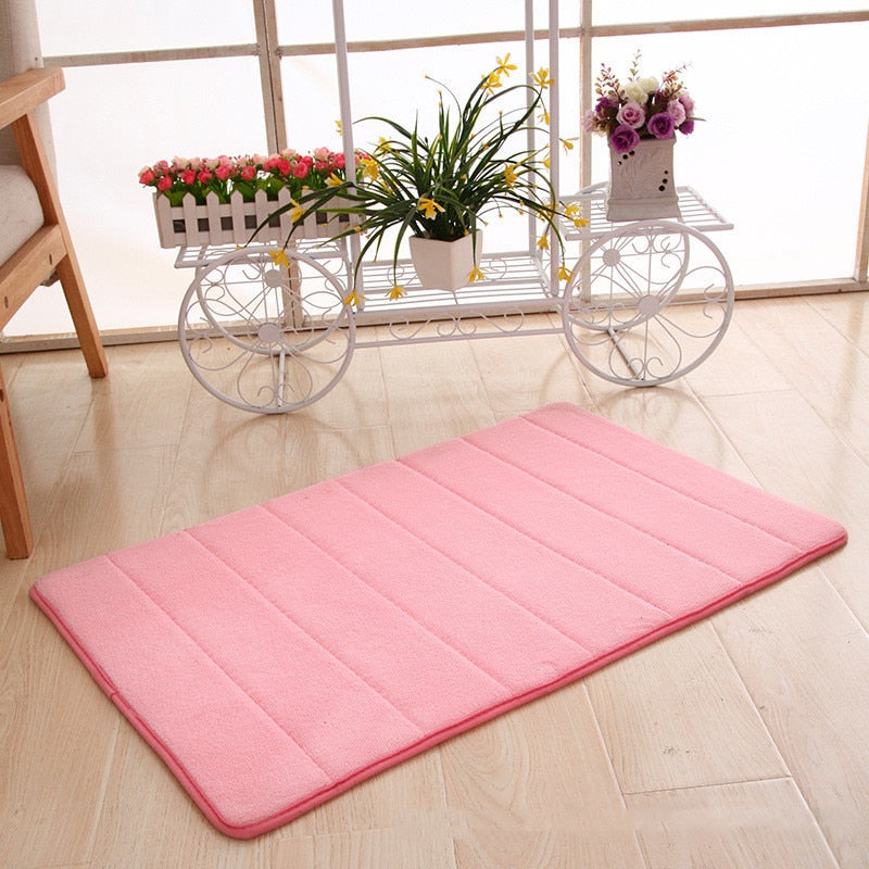 Super Absorbent Memory Foam Bathroom Rug