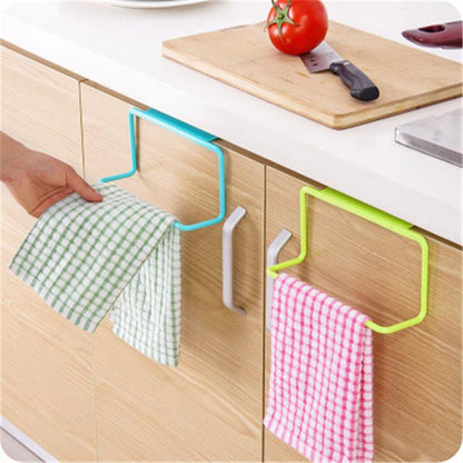 Plastic Hanging Holder Multifunction Towel Rack Kitchen Accessories